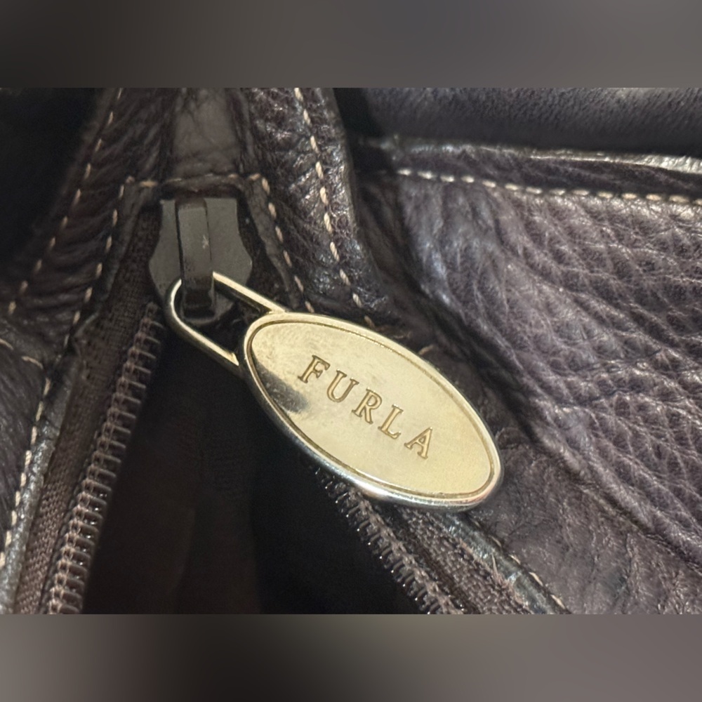 Furla Leather Snake Skin Bag - Picture 9 of 16